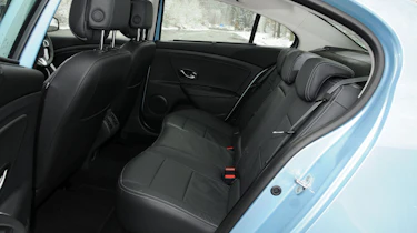 Renault Fluence Z.E. rear seats