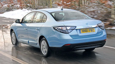 Renault Fluence Z.E. rear tracking