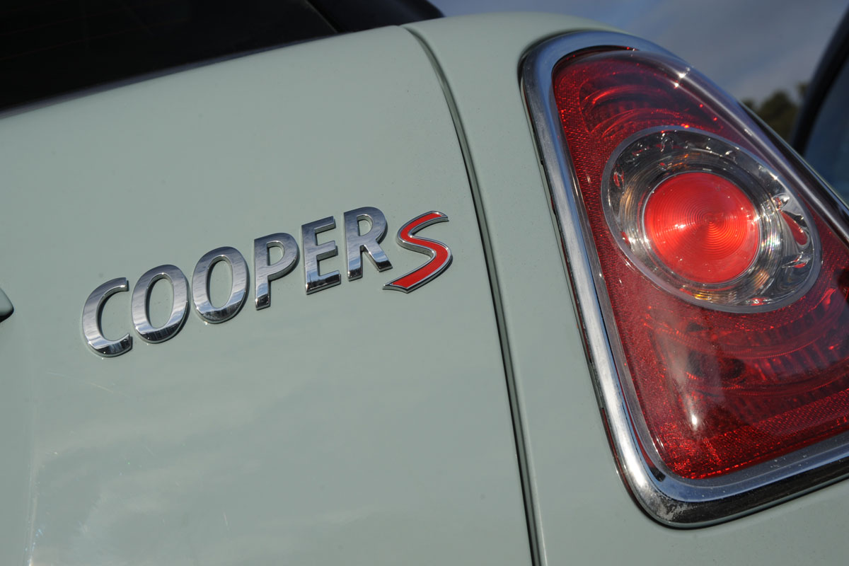 Mini Cooper S badge