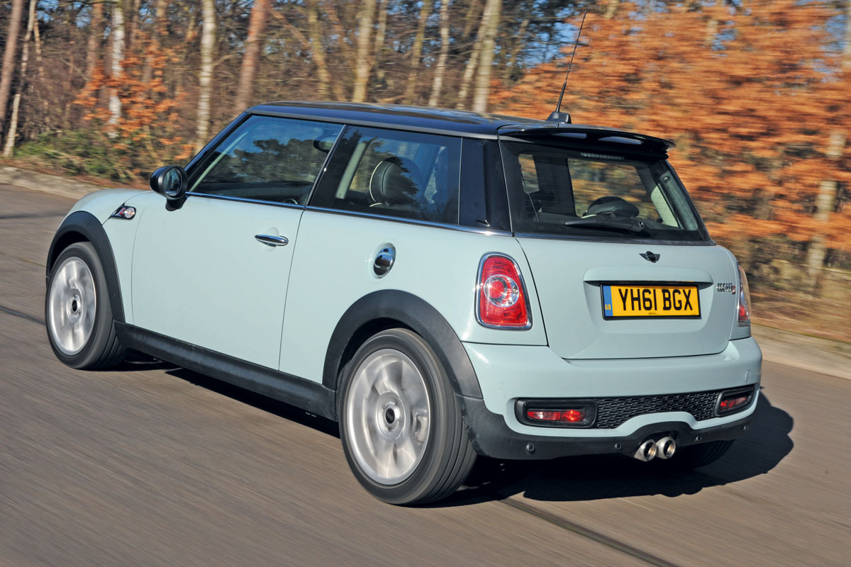 Mini Cooper S rear tracking