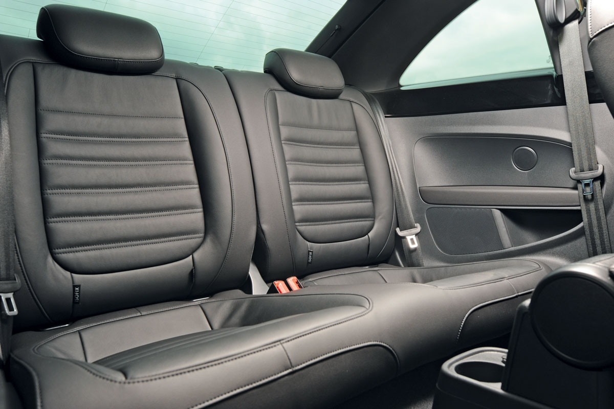 VW Beetle rear seats