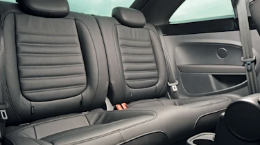 VW Beetle rear seats
