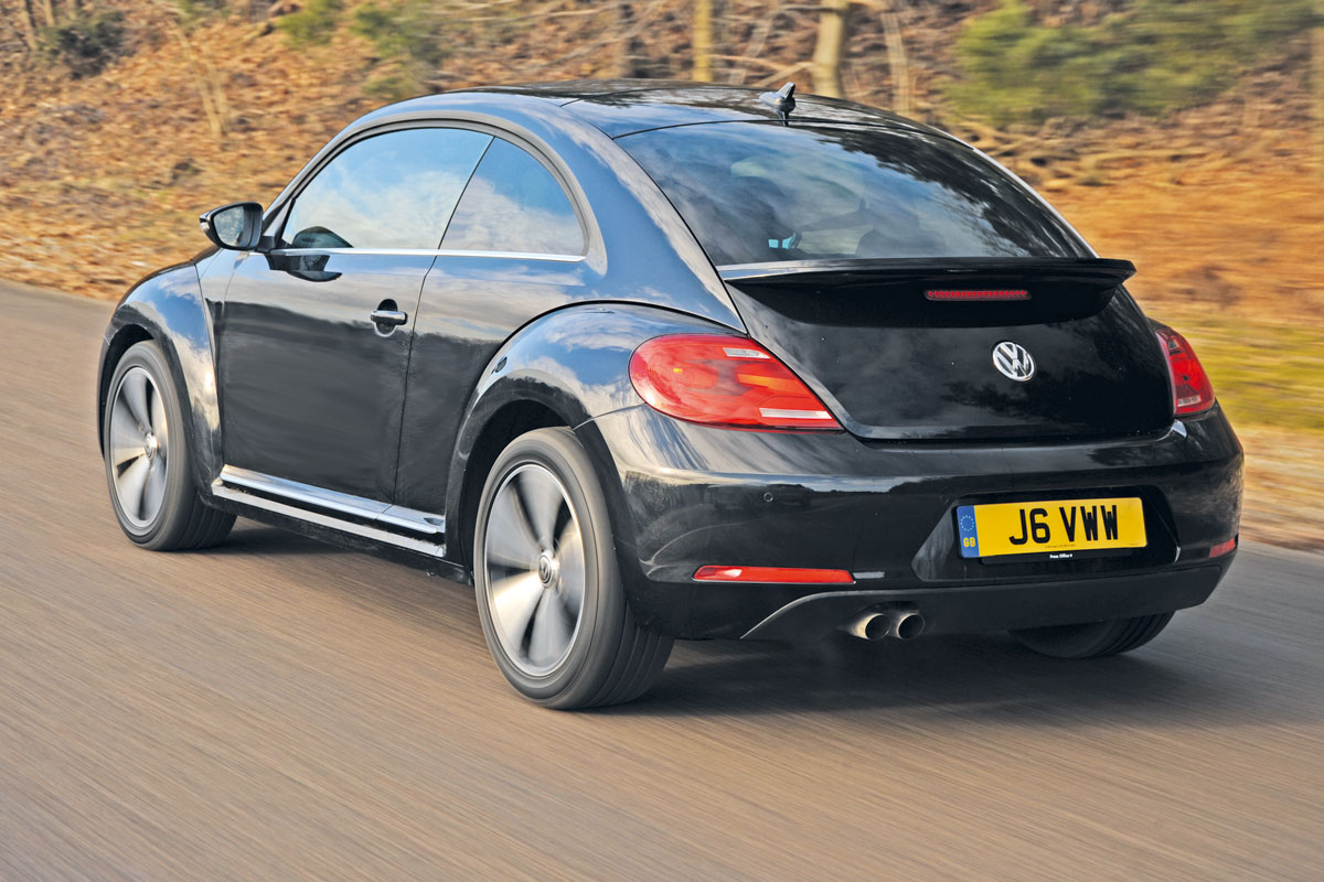 VW Beetle rear tracking