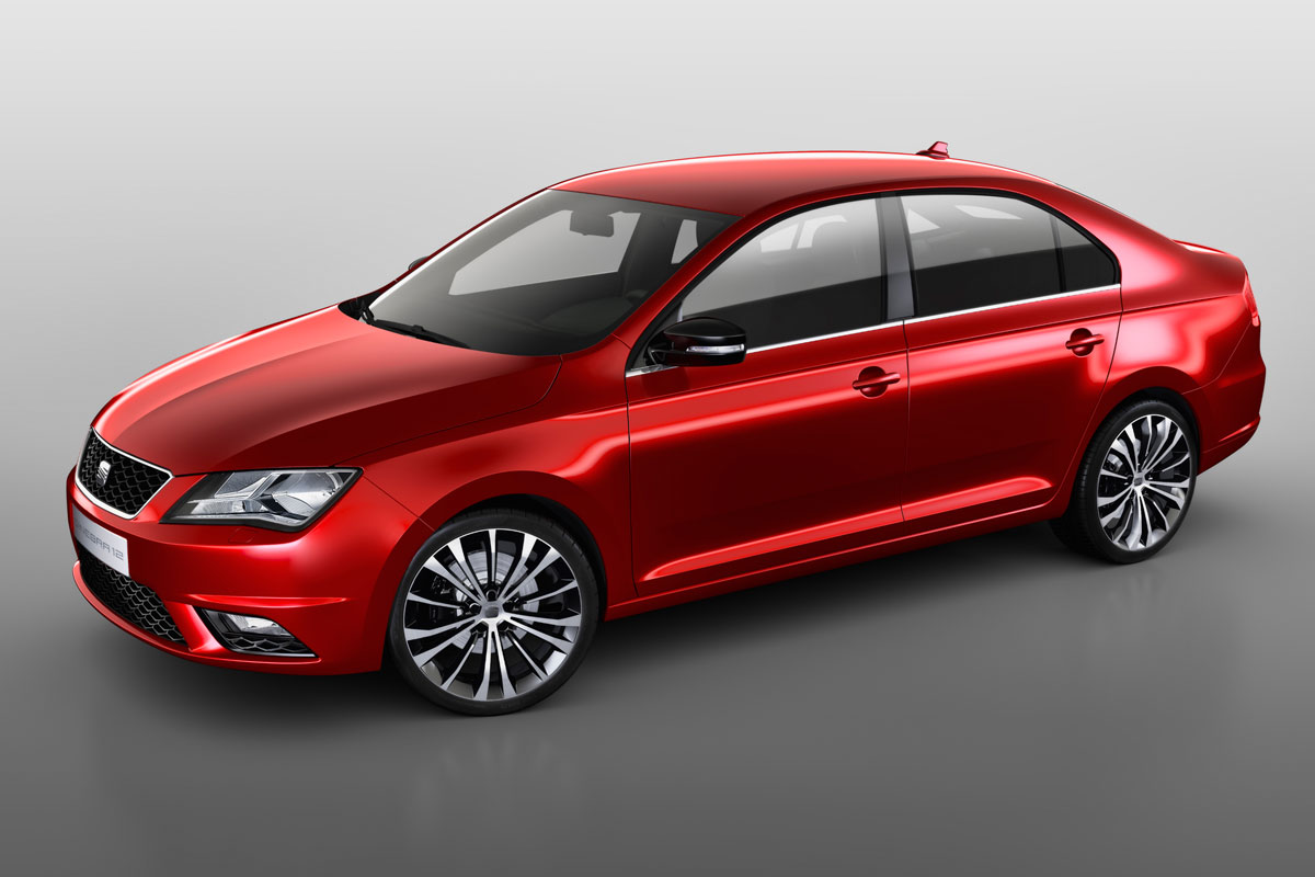SEAT Toledo concept front three-quarters