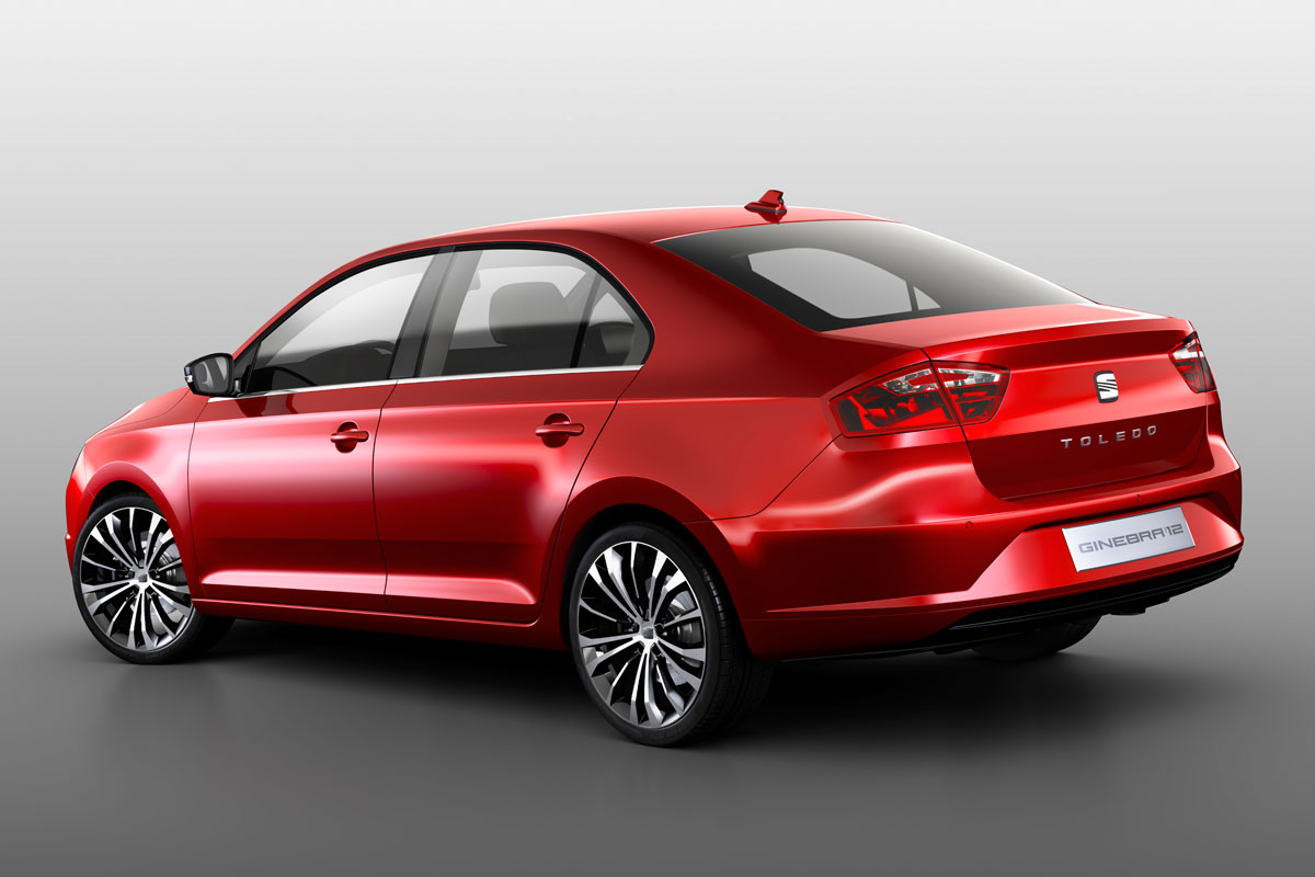 SEAT Toledo concept rear three-quarters