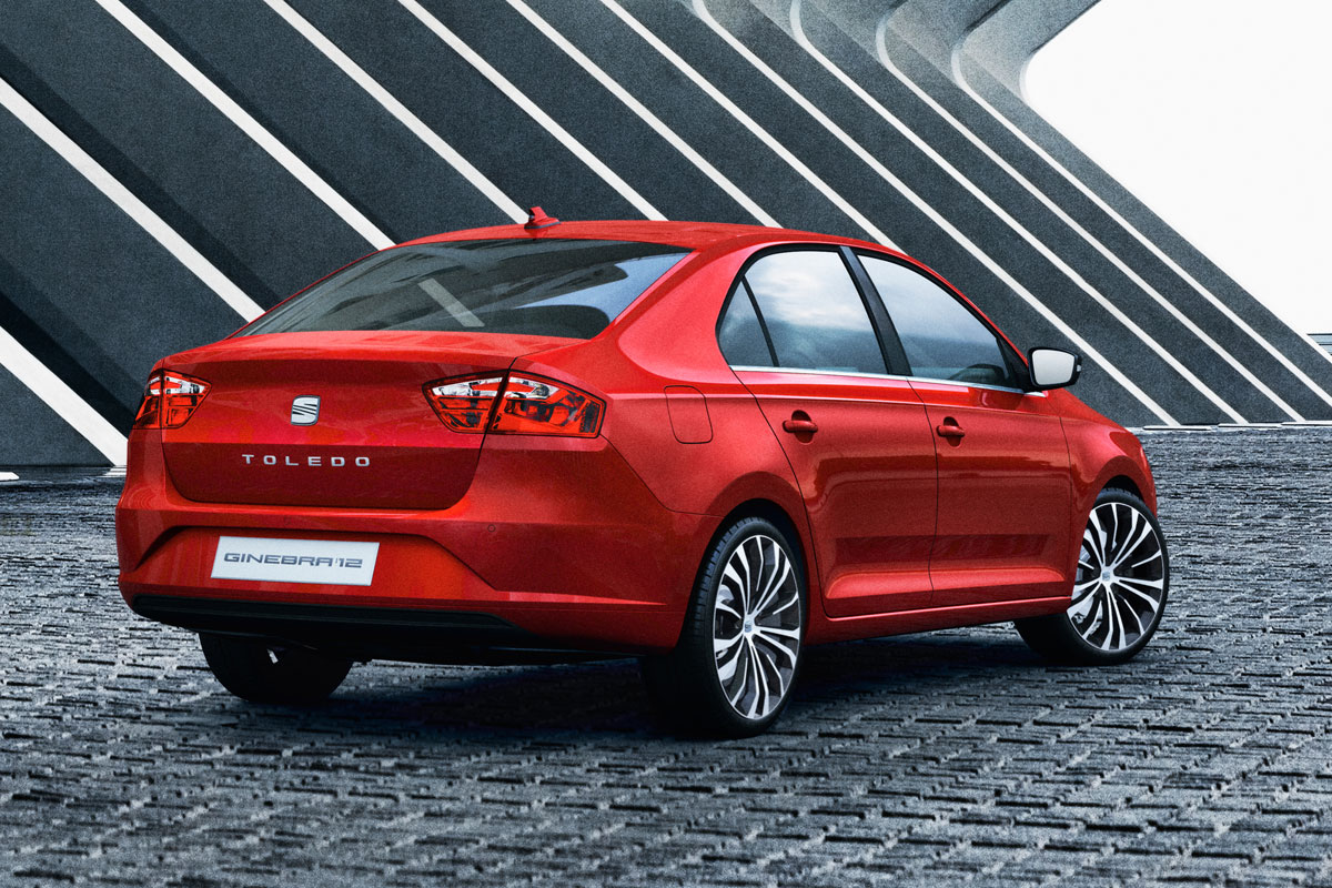 SEAT Toledo concept rear three-quarters