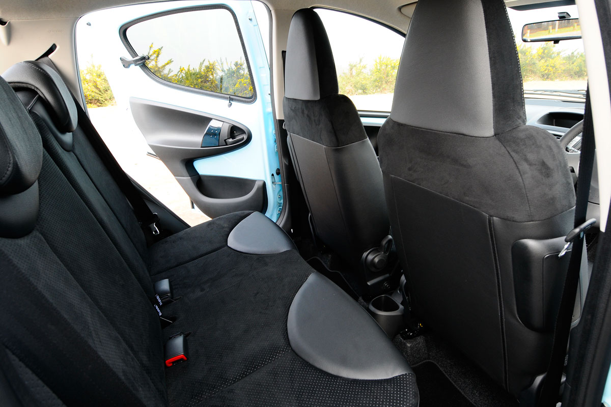 Citroen C1 rear seats