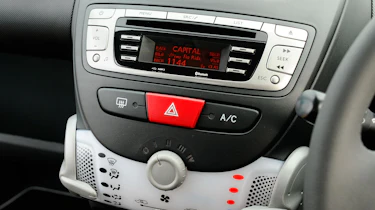 Citroen C1 centre console