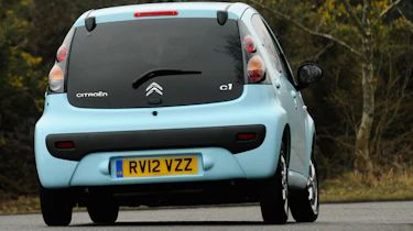 Citroen C1 rear cornering