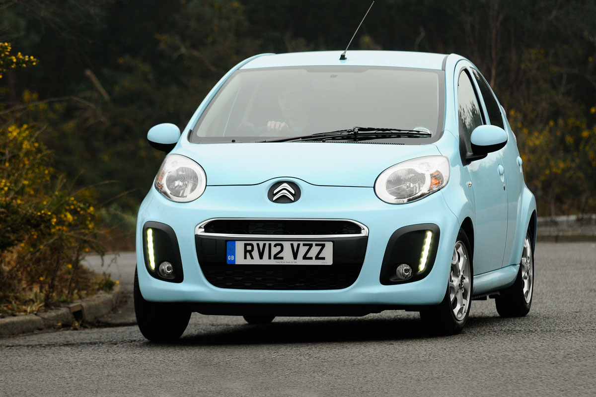 Citroen C1 front cornering