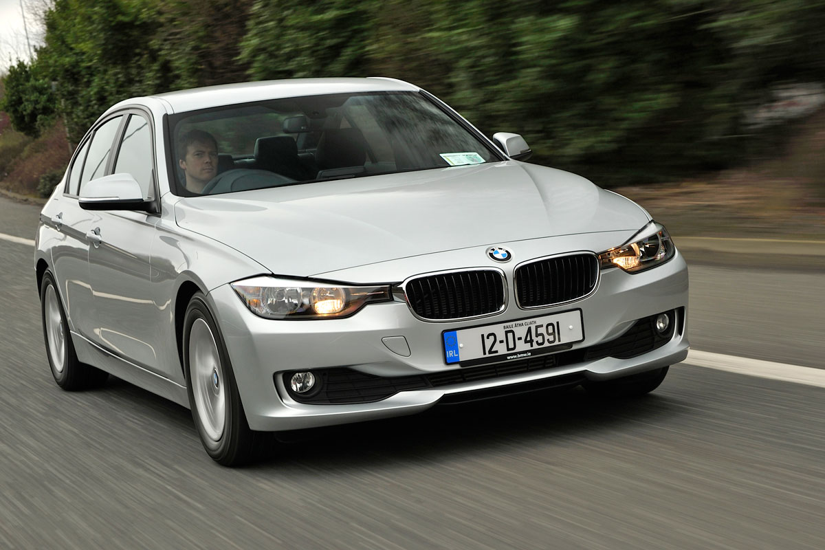 BMW 320d EfficientDynamics front tracking