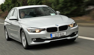 BMW 320d EfficientDynamics front tracking