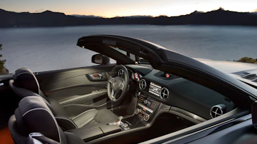 Mercedes SL interior