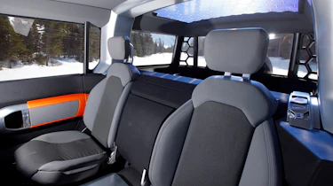 Land Rover DC100 interior