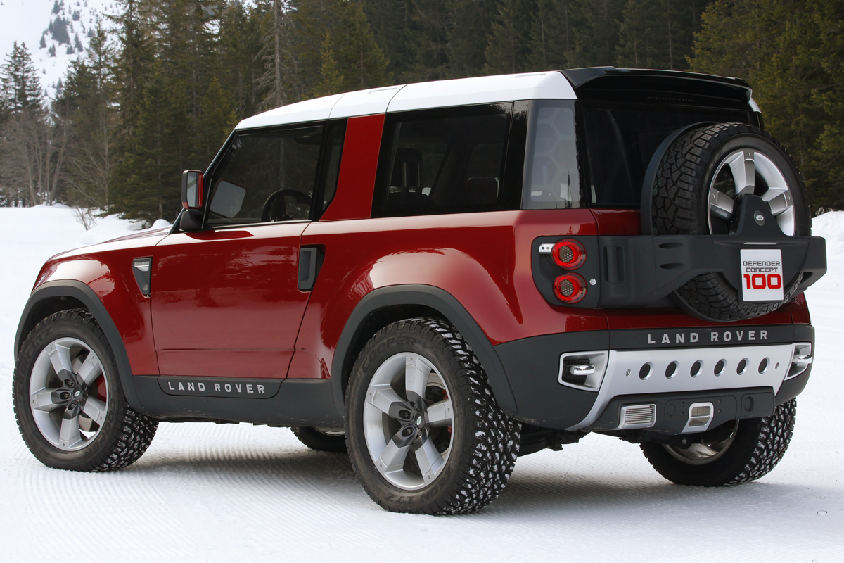 Land Rover DC100 rear