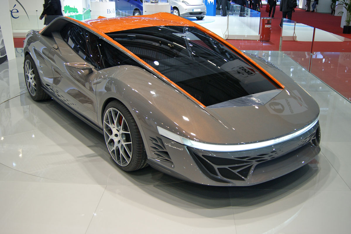The radical Bertone Nuccio first appeared at the 2012 Geneva Motor Show.