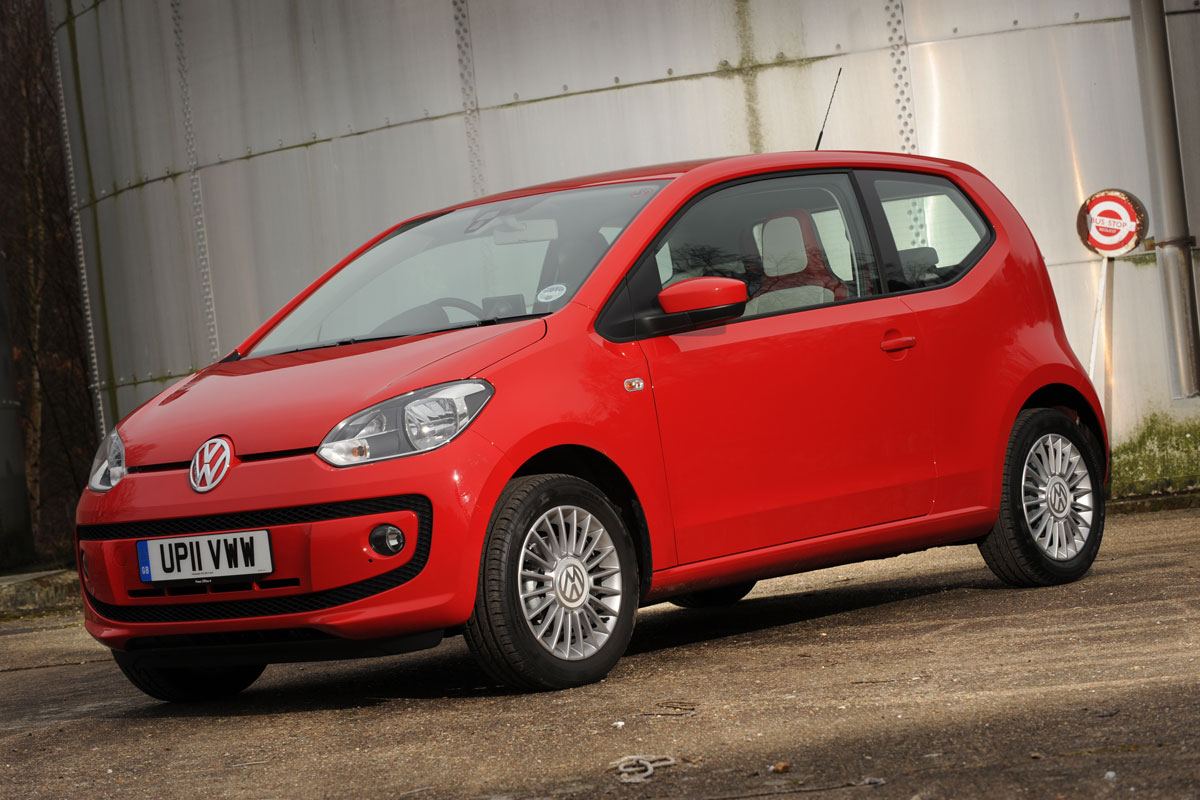 Volkswagen High up! front three-quarters