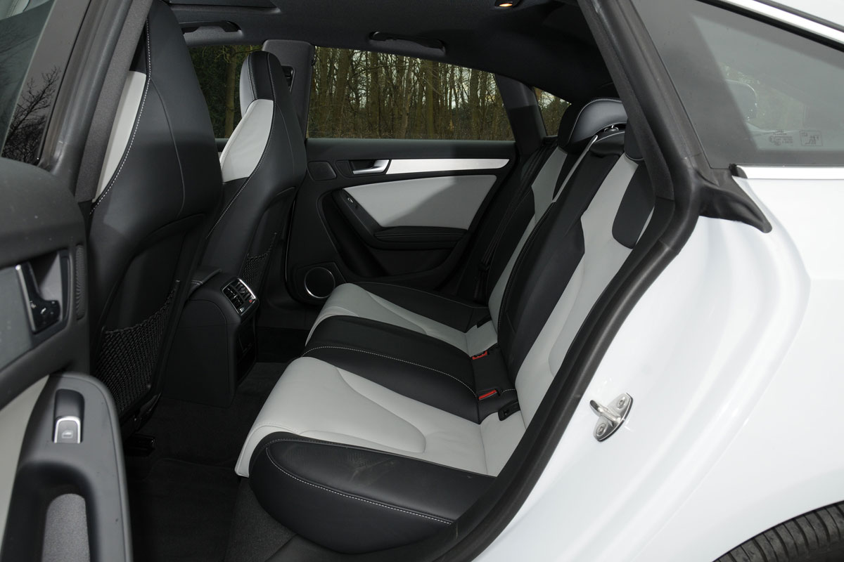 Audi S5 Sportback rear seats