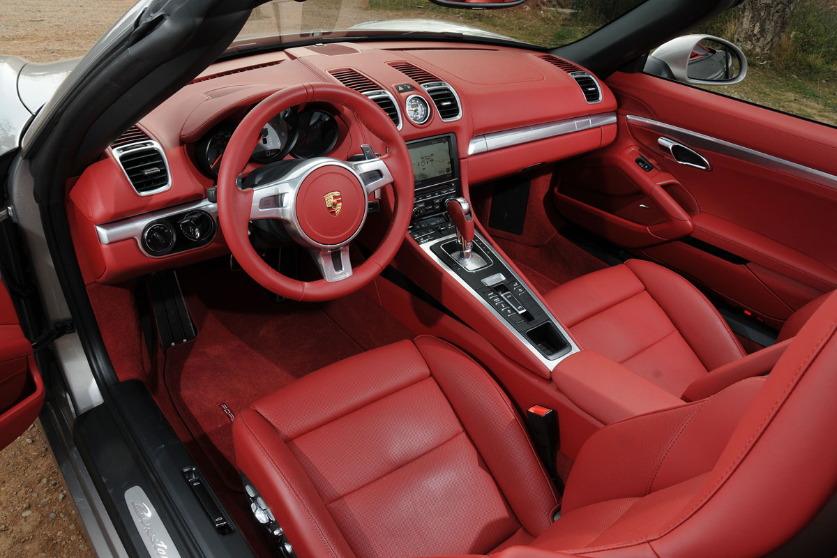 Porsche Boxster interior
