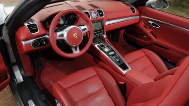 Porsche Boxster interior