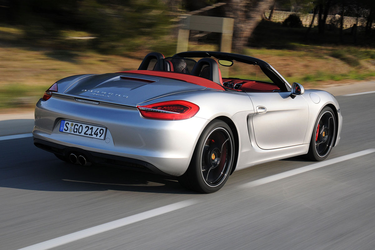 Porsche Boxster rear tracking
