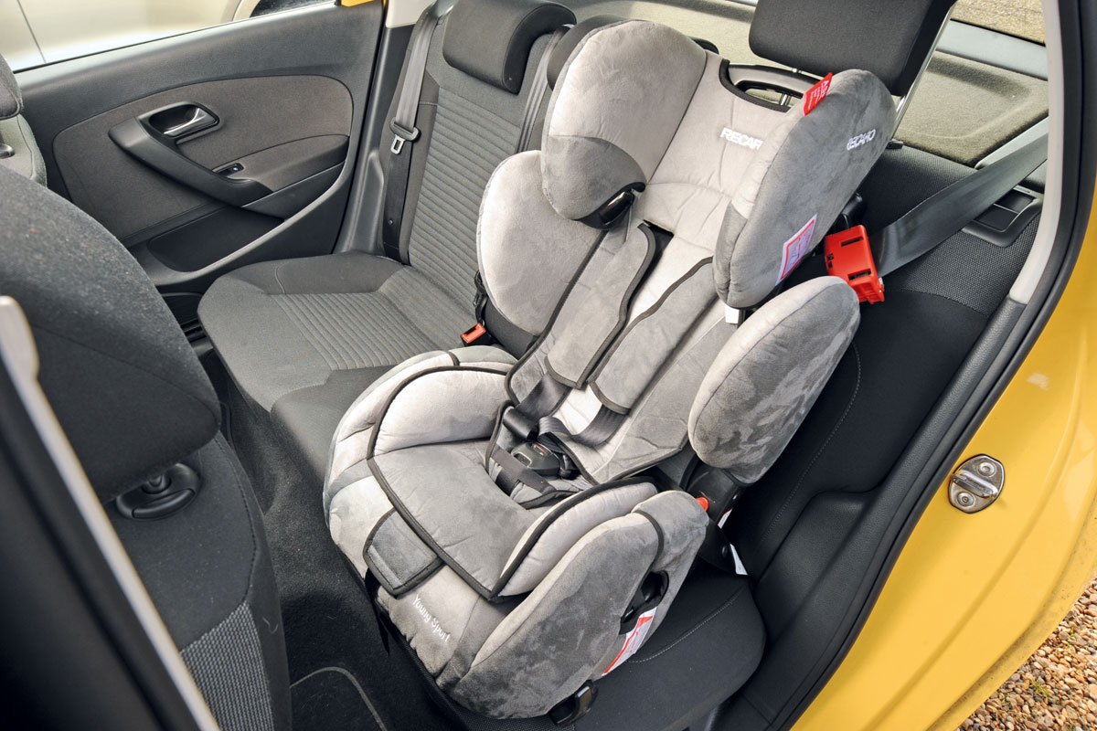 VW Polo child seat