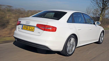 Audi A4 2.0 TDI S line rear track