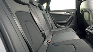 Audi A4 2.0 TDI S line rear seats