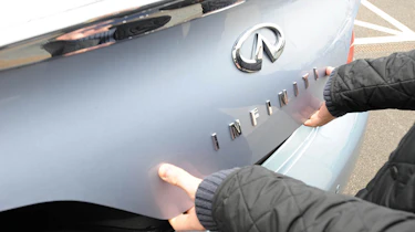 Infiniti G37 boot