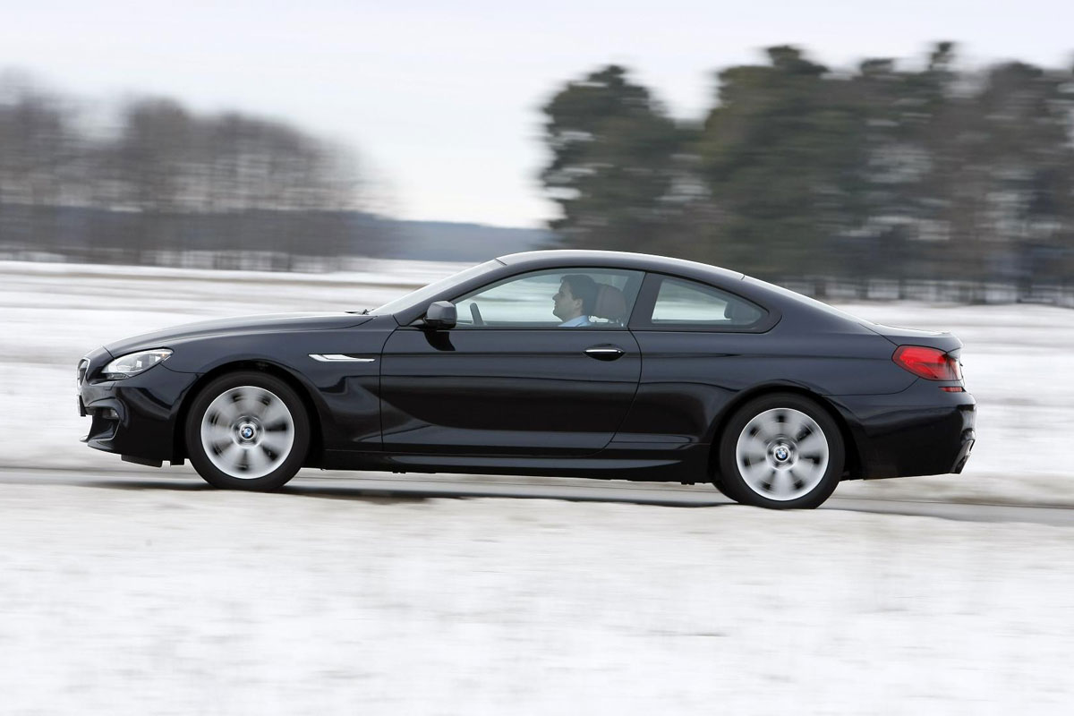 BMW 640d xDrive Coupe profile