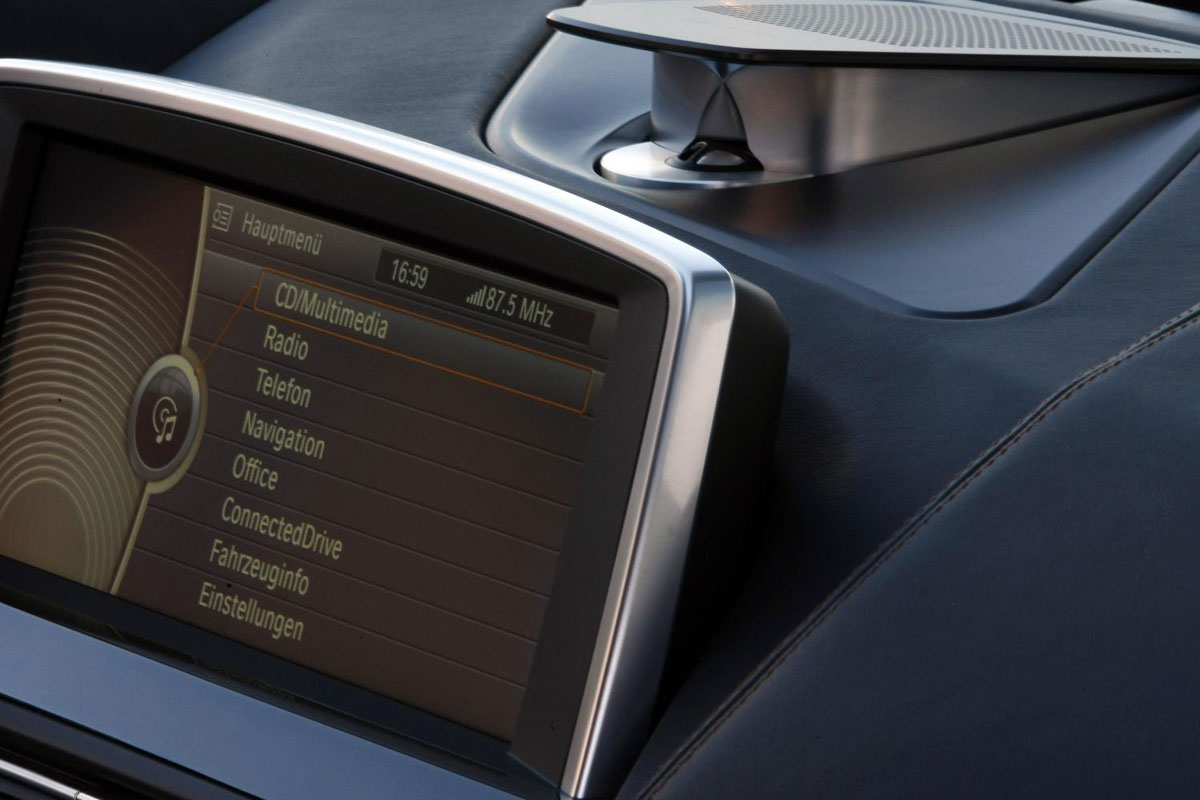 BMW 640d xDrive Coupe display