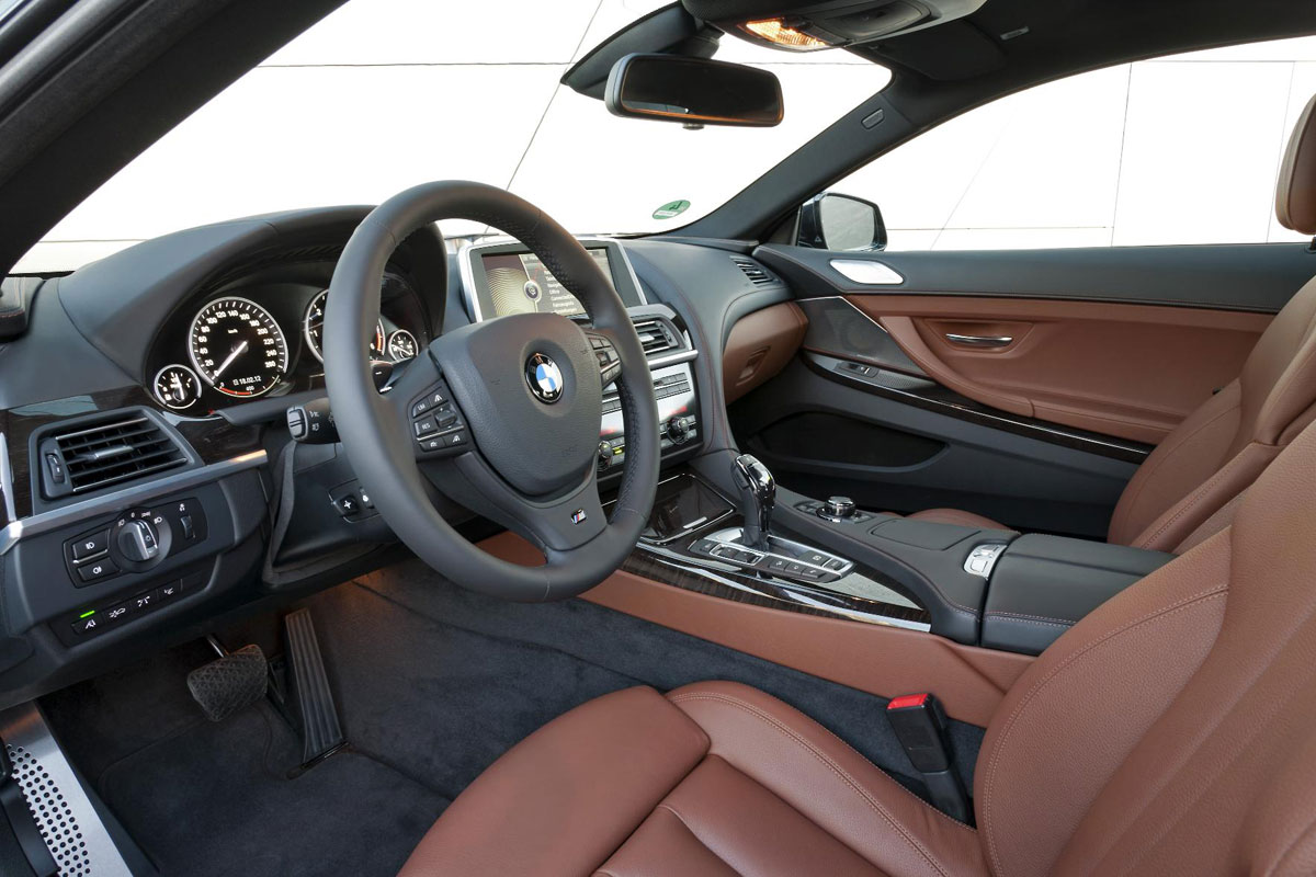 BMW 640d xDrive Coupe interior