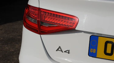 Audi A4 2.0 TDI S line badge