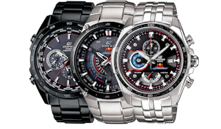 Casio Edifice Red Bull Watches