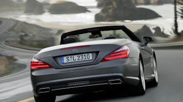 Mercedes SL500 rear tracking