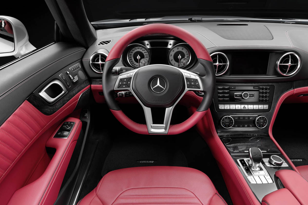 Mercedes SL500  interior