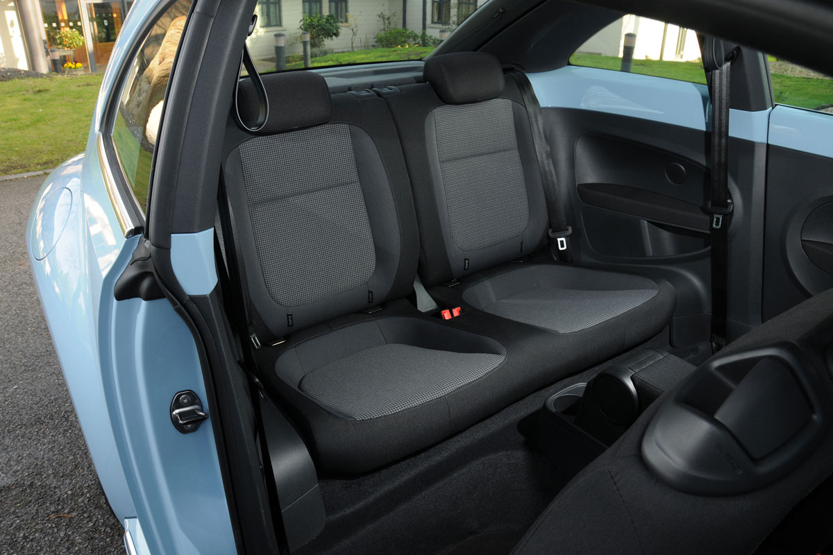 Volkswagen Beetle 1.2 TSI rear seats