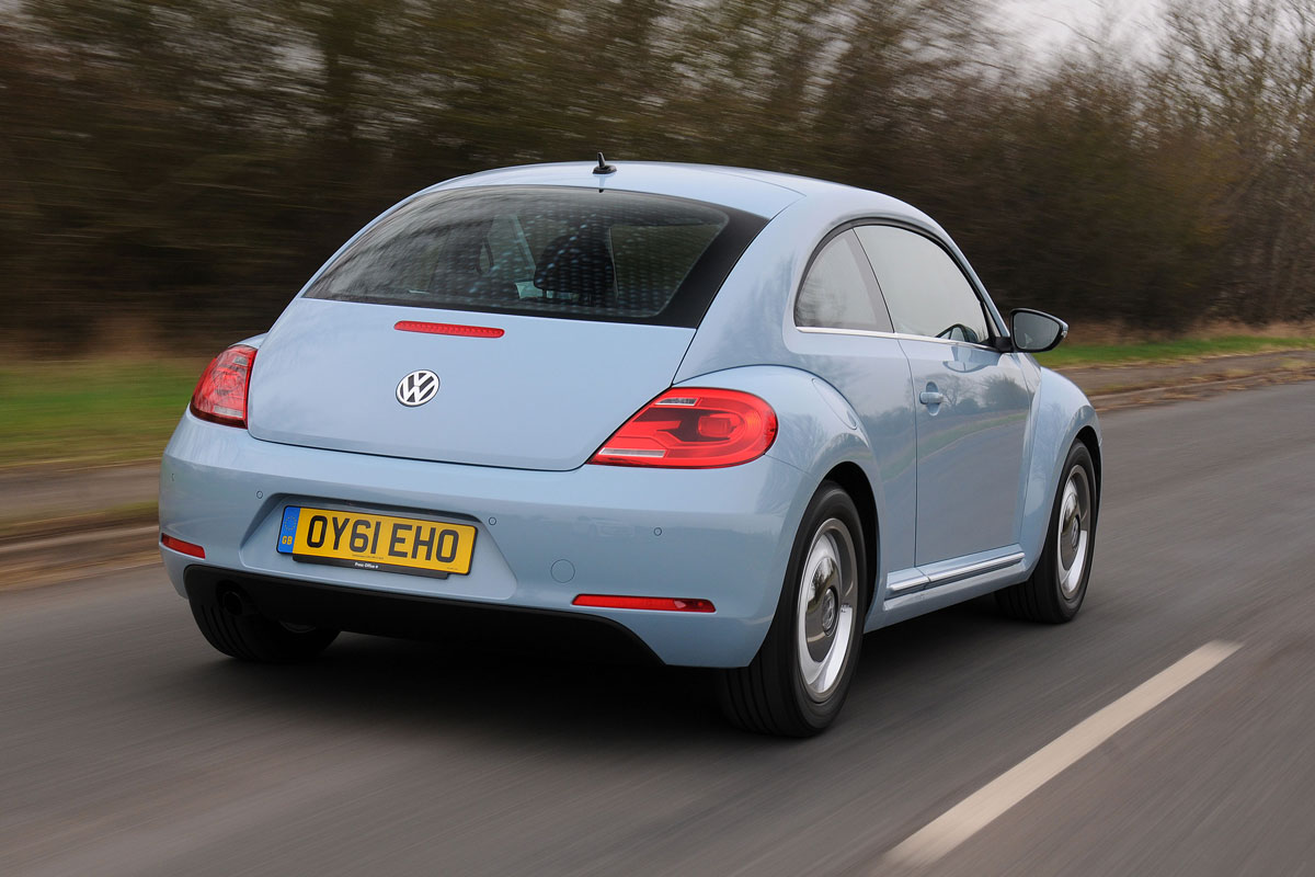 Volkswagen Beetle 1.2 TSI rear tracking