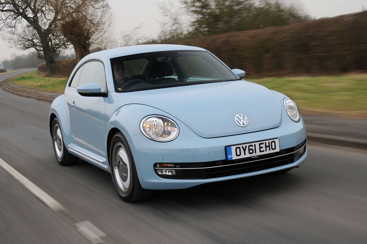 Volkswagen Beetle 1.2 TSI front tracking
