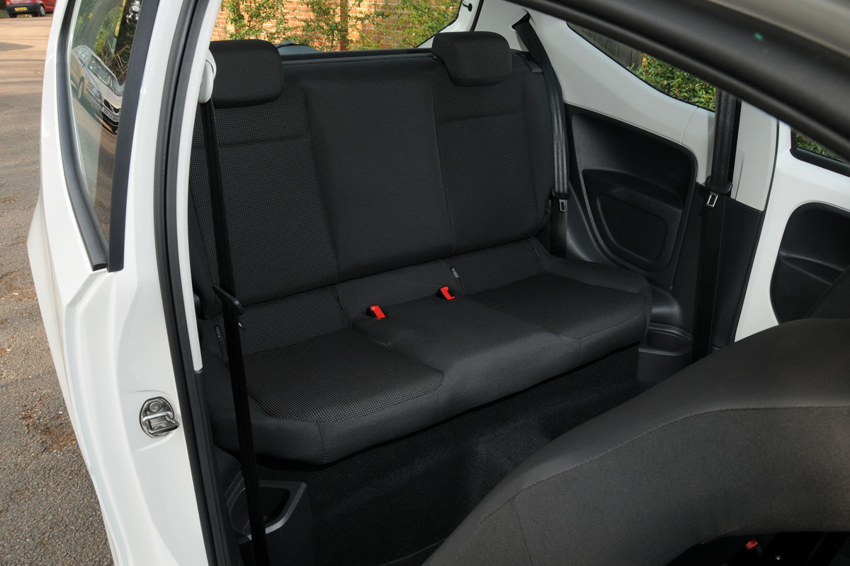 Volkswagen Take up! rear seats