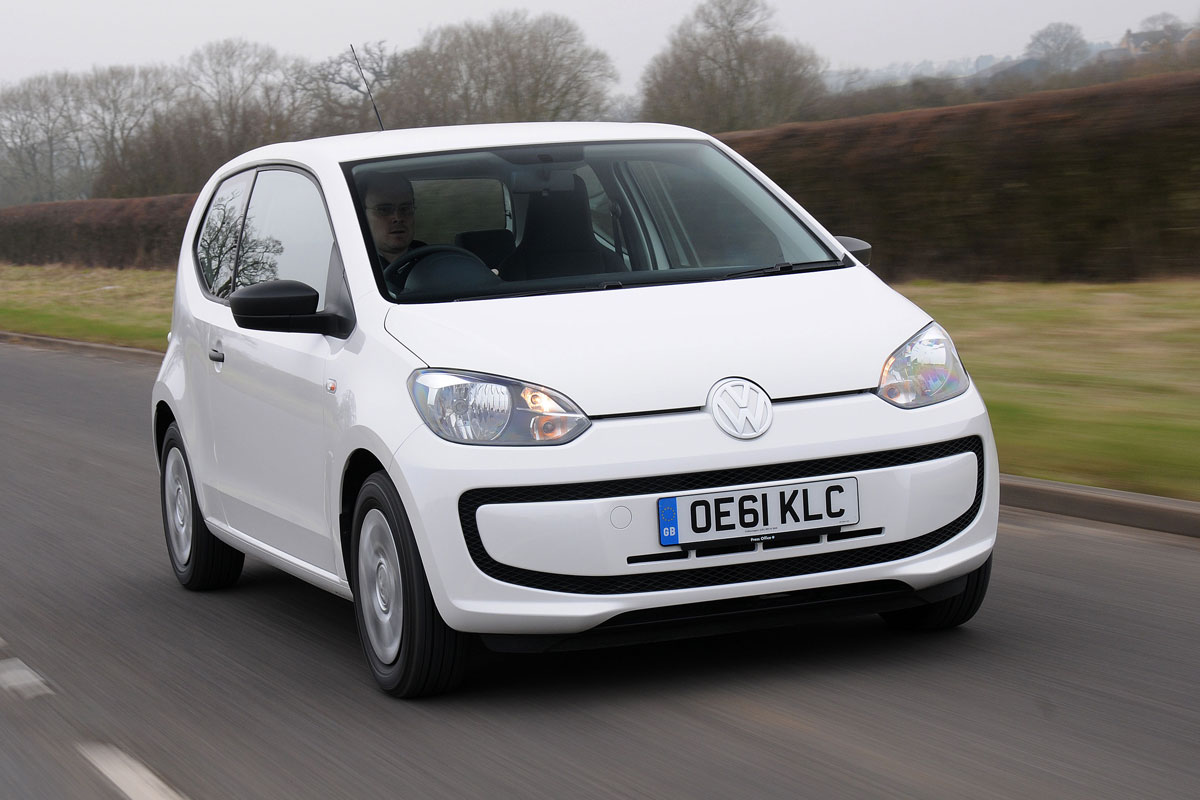 Volkswagen Take up! front tracking