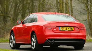 Audi A5 1.8 TFSI rear cornering