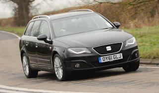 Seat Exeo ST front cornering