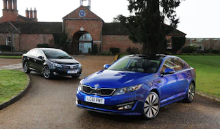 Kia Optima vs Toyota Avensis