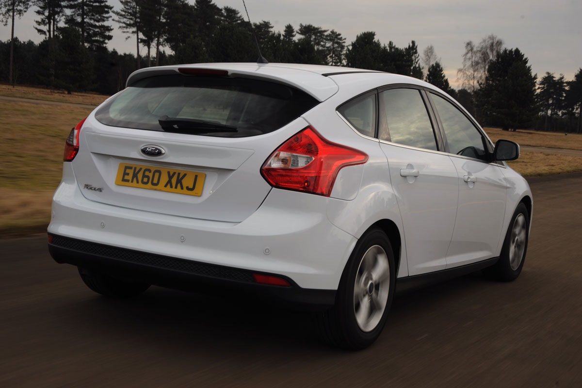 Ford Focus 1.6 TDCi Zetec rear tracking