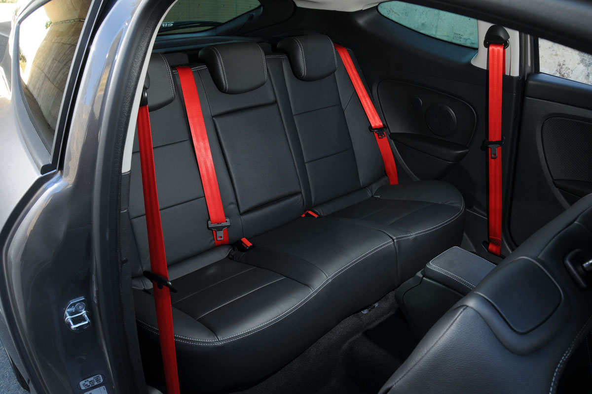 Renaultsport Megane 265 rear seats