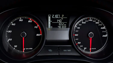 2012 SEAT Ibiza FR dials
