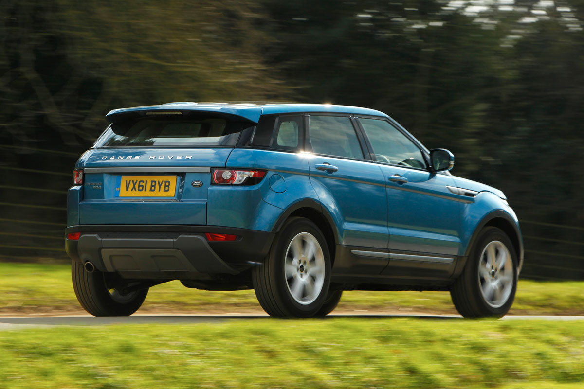 Range Rover Evoque 2WD rear tracking