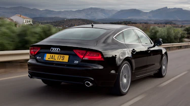 Audi A7 Sportback rear tracking