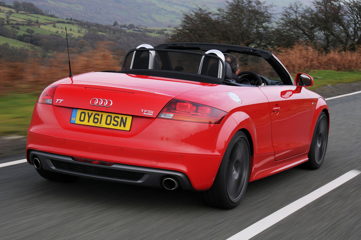 Audi TT Roadster rear tracking